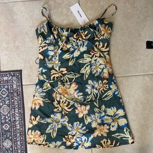 Floral Spaghetti Strap Dress